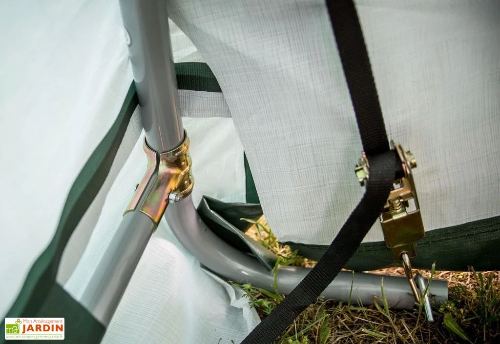 Abri De Jardin En Toile Renforcée Avec Porte Amovible - 305 X 305 Cm 8 Abri De Jardin En Toile Renforcée Avec Porte Amovible - 305 X 305 Cm – Image 6