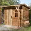 Abri De Jardin Bois Nature 2 Western -Garanta Jardin Magasin abri nature 2