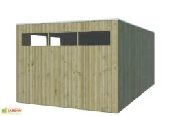 Abri De Jardin En Bois D’épicéa Traité Qube 14 M² 7 Abri De Jardin En Bois D’épicéa Traité Qube 14 M² -Garanta Jardin Magasin abri qube 13 8m2