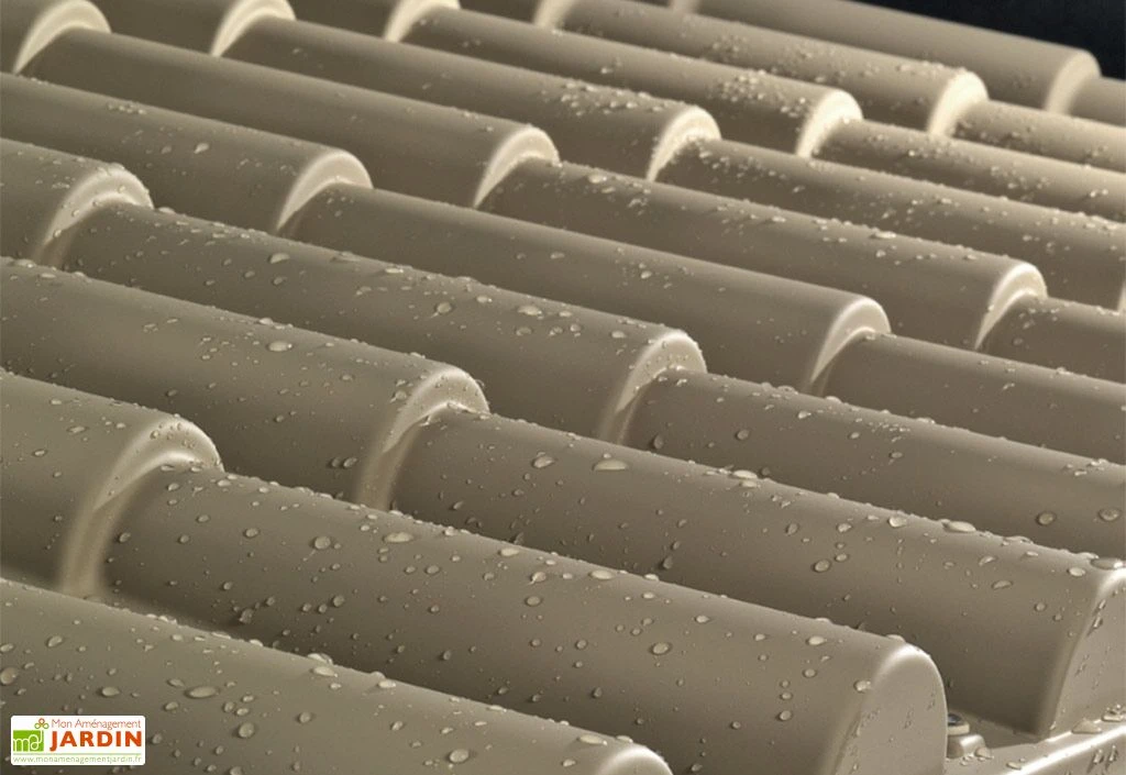 Abri De Jardin En PVC Evo 120 Beige (122x122cm) 6 Abri De Jardin En PVC Evo 120 Beige (122x122cm) – Image 4