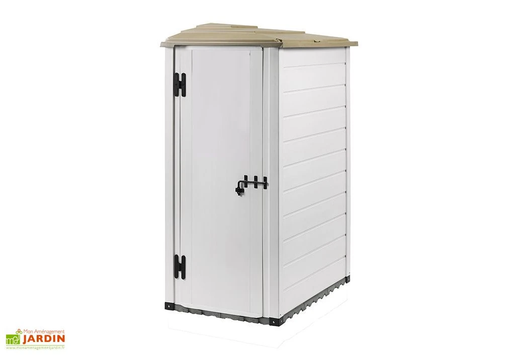 Abri De Jardin Mural En PVC Evo 100/1 Beige (82x122cm) 4 Abri De Jardin Mural En PVC Evo 100/1 Beige (82x122cm) – Image 2