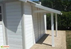 Grosfillex Auvent Pour Abri De Jardin PVC -Garanta Jardin Magasin auvent4