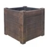 Roto Bac à Fleurs Teak S (30x30x30cm) -Garanta Jardin Magasin bac a fleurs teck 6158