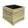 Bac à Fleurs En Bois De Pin Traité Autoclave KÜB 60 X 60 Cm 1 Bac à Fleurs En Bois De Pin Traité Autoclave KÜB 60 X 60 Cm -Garanta Jardin Magasin bac fleurs bois autoclave