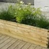 Solid Bac à Fleurs En Bois Autoclave 180 X 50 Cm 45 Mm Robust -Garanta Jardin Magasin bac fleurs bois autoclave 180x50cm robust