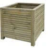 Bac à Fleurs Pin Autoclave Alpha 28 (80x80x70cm) -Garanta Jardin Magasin bac fleurs bois pin autoclave alpha28