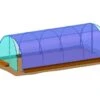 Bâche De Couverture Pour Serre De Jardin Tunnel Richel 3x6 Pied Droit -Garanta Jardin Magasin bache couverture serre tunnel jardin 3x6m richel j30602