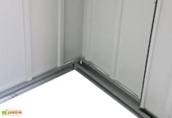 Abri De Jardin En Métal Galvanisé Anthracite Duramax 7 M² 8 Abri De Jardin En Métal Galvanisé Anthracite Duramax 7 M² -Garanta Jardin Magasin base abri jardin metal duramax duae1010pr