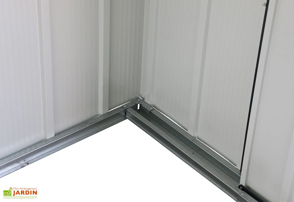 Abri De Jardin En Métal Galvanisé Anthracite Duramax 7 M² 5 Abri De Jardin En Métal Galvanisé Anthracite Duramax 7 M² – Image 3