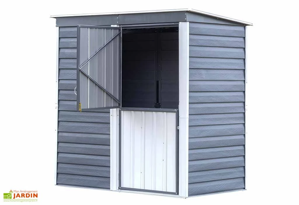 Remise De Jardin En Acier Galvanisé 203 X 116 Cm 3 Remise De Jardin En Acier Galvanisé 203 X 116 Cm