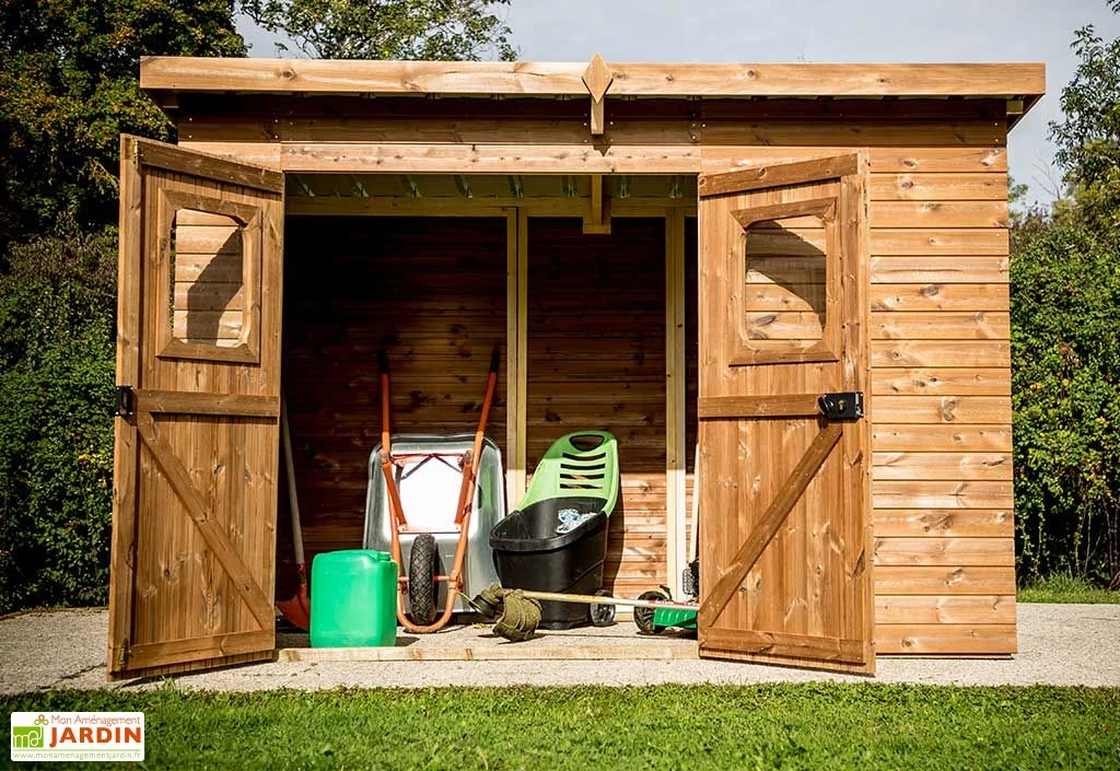 Abri De Jardin En Bois D’épicéa Traité Theora – 5,69 M² 3 Abri De Jardin En Bois D’épicéa Traité Theora – 5,69 M²