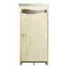 Toilettes Sèches Extérieures En Bois 120 X 105 X 215 Cm - Ventarèl -Garanta Jardin Magasin cabine toilettes seches porte frontale
