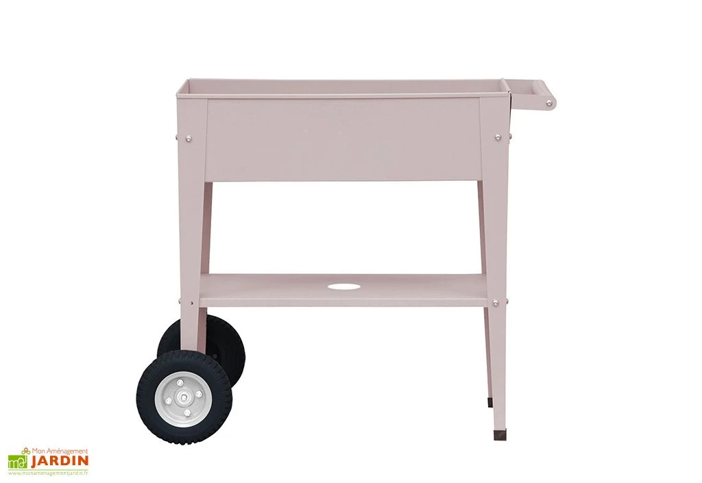 Jardinière Sur Pieds En Acier Avec Roues – Barcelona Liso 3 Jardinière Sur Pieds En Acier Avec Roues – Barcelona Liso