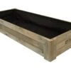 Carré Potager En Bois De Pin Traité XXL 30 - 200 X 80 X 30 Cm -Garanta Jardin Magasin carre potager bois pin xxl 30