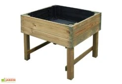 Carré Potager En Bois Pour Enfant 60 X 50 X 50,5 Cm -Garanta Jardin Magasin carre potager en bois pour enfant 60 x 50 x 50 5 cm
