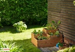 Carré Potager En Bois Autoclave à étages 4 Compartiments - 90 X 90 X 46 Cm 11 Carré Potager En Bois Autoclave à étages 4 Compartiments - 90 X 90 X 46 Cm -Garanta Jardin Magasin carre potager jardin