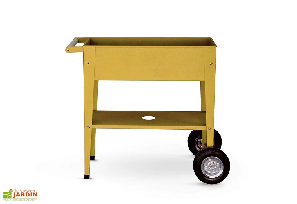 Carré Potager Sur Pieds Avec Roulettes - Barcelona 3 Carré Potager Sur Pieds Avec Roulettes - Barcelona