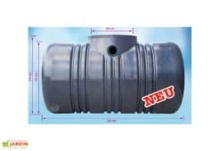Cuve Recuperateur Eau Kompakt 2100 L -Garanta Jardin Magasin cuve 2100l
