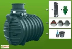 Cuve Recuperateur Eau Ready 3400 L -Garanta Jardin Magasin cuve greenlife 3