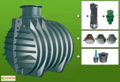 Cuve Recuperateur Eau Ready 4500 L -Garanta Jardin Magasin cuve greenlife 4