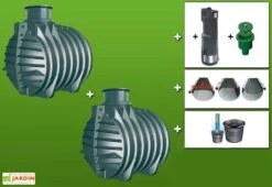 Cuve Recuperateur Eau Ready 9000 L -Garanta Jardin Magasin cuve greenlife 6