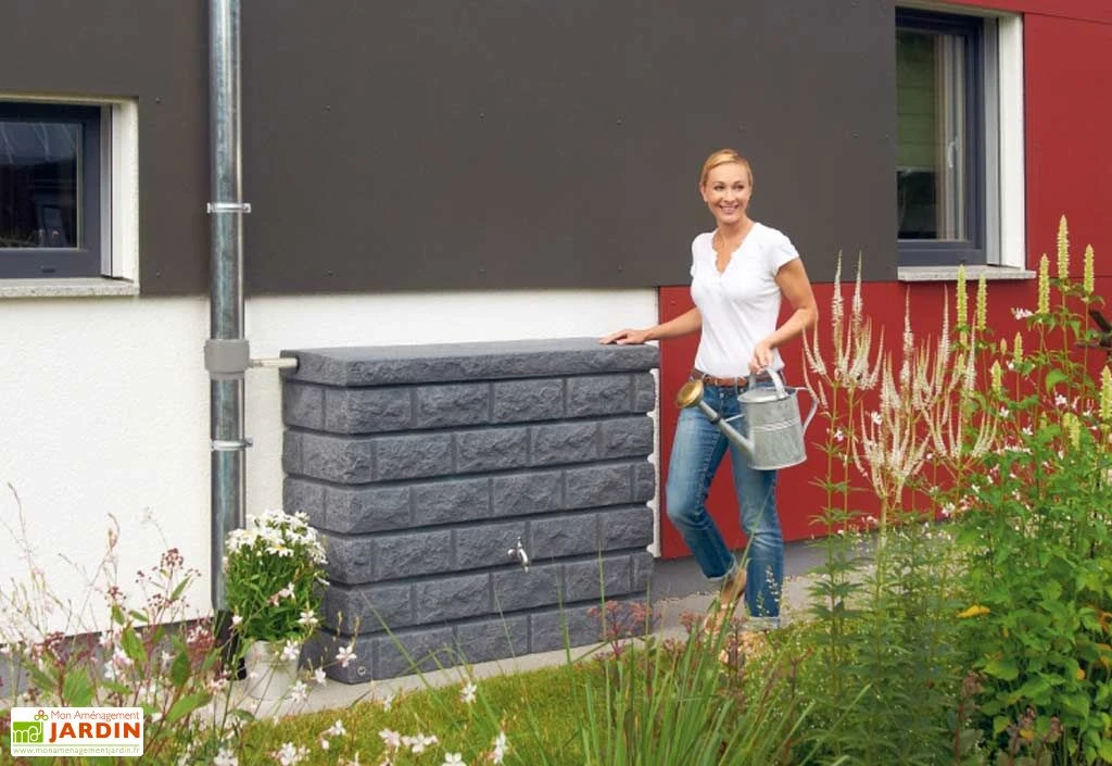 Garantia Cuve Récupération D'Eau Pluie Murale Rocky 400L 3 Garantia Cuve Récupération D'Eau Pluie Murale Rocky 400L