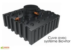 Cuve De Récupération D’eau De Pluie Enterrée – 4000 L Plate 11 Cuve De Récupération D’eau De Pluie Enterrée – 4000 L Plate -Garanta Jardin Magasin cuve plate recuperation eau pluie greenlife 4000l biovitor