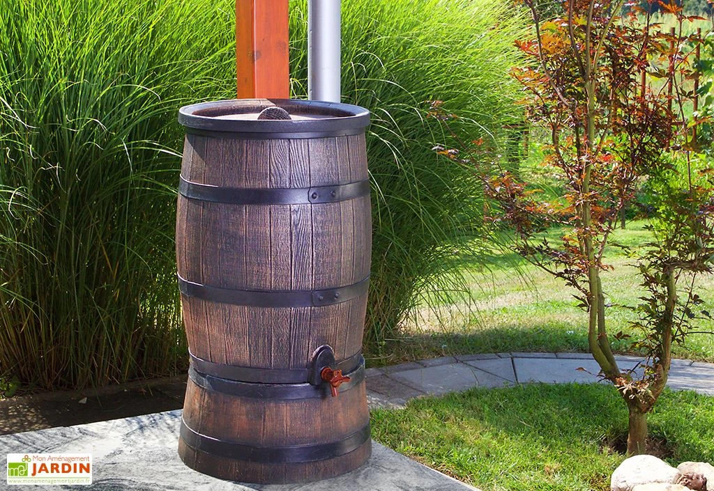 Roto Cuve Récupération D’Eau Pluie Tonneau 240 L 5 Roto Cuve Récupération D’Eau Pluie Tonneau 240 L – Image 3