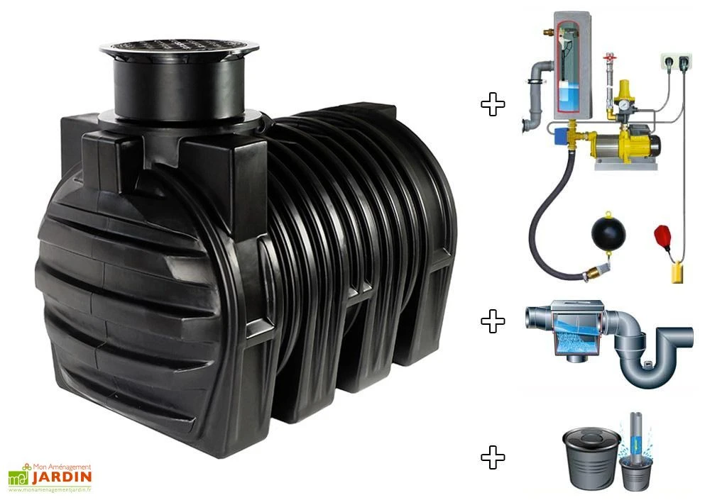 Cuve Recuperateur Eau Clever A 3400 L 3 Cuve Recuperateur Eau Clever A 3400 L