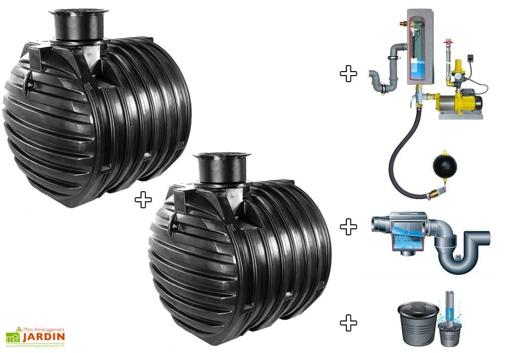 Cuve Recuperateur Eau Clever M 12000 L 3 Cuve Recuperateur Eau Clever M 12000 L