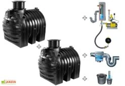 Cuve Recuperateur Eau Clever M 9000 L