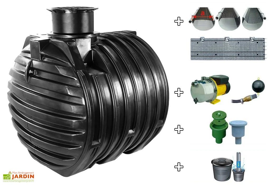 Cuve Recuperateur Eau Purist 6000 L 3 Cuve Recuperateur Eau Purist 6000 L