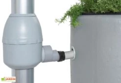 Garantia Cuve Récupération Eau De Pluie 2 En 1 Moka 300 L -Garanta Jardin Magasin cuve recuperation eau decorative 300l bac fleurs moka 4