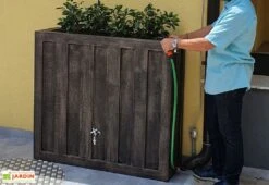 Roto Cuve Récupération D’Eau Pluie 330L 4 En 1 -Garanta Jardin Magasin cuve recuperation eau decorative rainvox 300 l roto