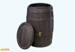 Garantia Cuve Récupération D’eau De Pluie Tonneau Vino -Garanta Jardin Magasin cuve recuperation eau pluie decorative tonneau vin 1