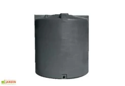 Cuve De Stockage D’eau En Polyéthylène 4800 L -Garanta Jardin Magasin cuve stockage eau polyethylene 5000 l gris