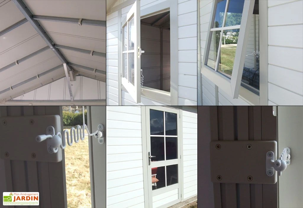 Grosfillex Abri De Jardin PVC Deco 7,53 M² 5 Grosfillex Abri De Jardin PVC Deco 7,53 M² – Image 3