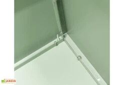 Jardinière Au Sol En Métal Thermolaqué XL - 150 X 50 X 50 -Garanta Jardin Magasin detail fond jardiniere