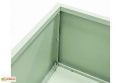 Jardinière Au Sol En Métal Thermolaqué - 100 X 50 X 50 -Garanta Jardin Magasin detail interieur coin jardiniere hg08971103