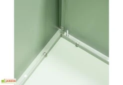 Jardinière Cube Vert Cactus En Métal Thermolaqué – 50 X 50 X 50 Cm -Garanta Jardin Magasin detail interieur cube jardin hg08976105