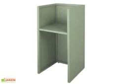 Jardinière Haute En Métal Thermolaqué – 50 X 50 X 100 Cm -Garanta Jardin Magasin detail interieur jardiniere hg08977101