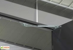 Abri De Jardin En Acier Galvanisé Duramax Modern 4,5 M² -Garanta Jardin Magasin details porte cabane jardin duramax modern