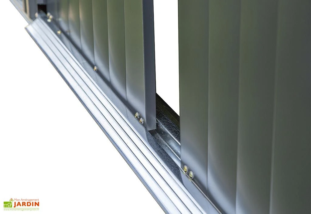 Abri De Jardin En Acier Galvanisé 8,5 M² 8 Abri De Jardin En Acier Galvanisé 8,5 M² – Image 6