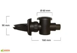 Garantia Collecteur Filtrant D’eau De Pluie – Speedy -Garanta Jardin Magasin dimensions collecteur filtrant eau de pluie