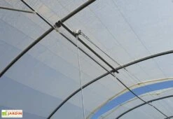 Serre Professionnelle Richel En Acier Et Polyéthylène 8 X 30 M -Garanta Jardin Magasin ecarteur bache serre tunnel professionnelle richel 8x30m