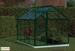 Embase En Acier Pour Serre Ivy 5 M² -Garanta Jardin Magasin embase serre ivy aluminium introgrow