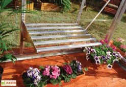 Étagère En Aluminium à Charge Lourde < 40 Kg Pour Serre Palram -Garanta Jardin Magasin etagere aluminium charge lourde 40kg palram heavy duty shelf kit