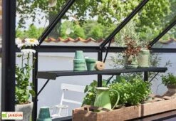 Étagère En Aluminium Pour Serre De Jardin Halls Qube 20 X 125 Cm -Garanta Jardin Magasin etagere aluminium serre jardin halls qube 20 125 cm 2