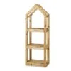 Étagère De Jardin En Bois De Pin Traité Campanile M - 50 X 30 X 145 Cm -Garanta Jardin Magasin etagere jardin bois campanile m