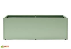 Jardinière Au Sol En Métal Thermolaqué XL - 150 X 50 X 50 -Garanta Jardin Magasin face ensemble jardiniere hg08971102